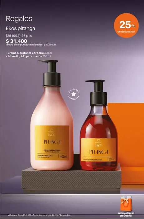 Ofertas de  Natura Ofertas 4 de mayo al 31 de mayo 2026 - Página 17 del catálogo
