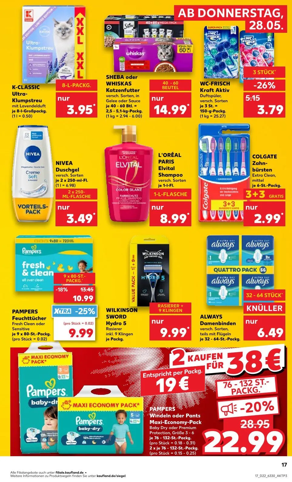 Kaufland Prospekte von 28. Mai bis 3. Juni 2026 - Prospekt seite 17