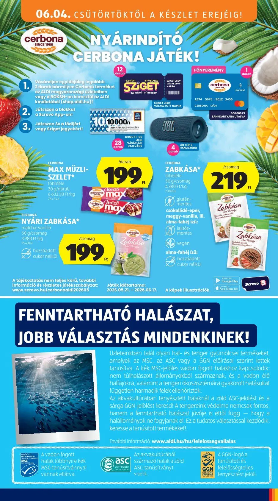 Katalógus Aldi legfrissebb ajánlatai június 4.-tól június 7.-ig 2026. - Oldal 17