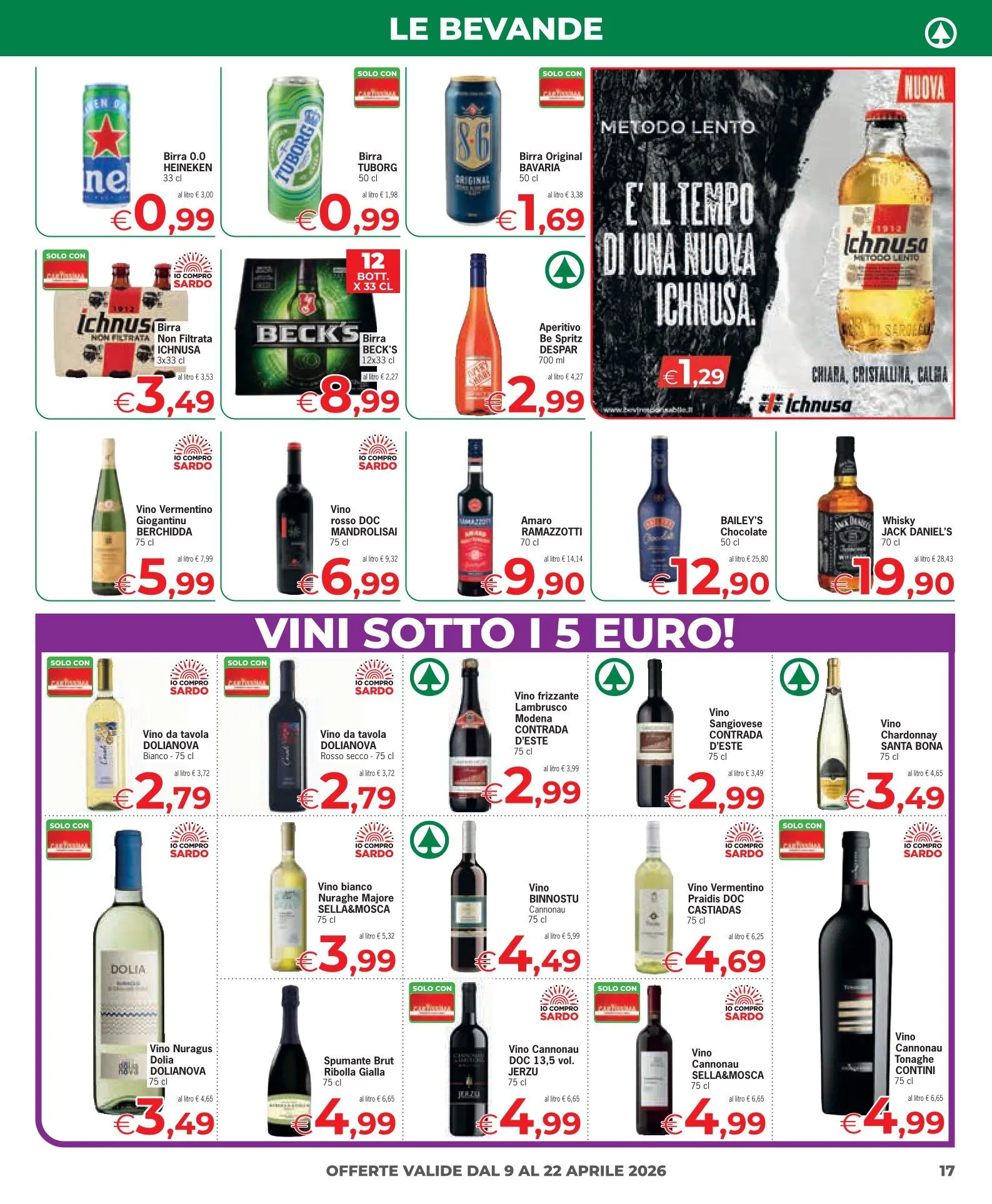 Eurospar Volantino da 9 aprile a 22 aprile di 2026 - Pagina del volantino 17