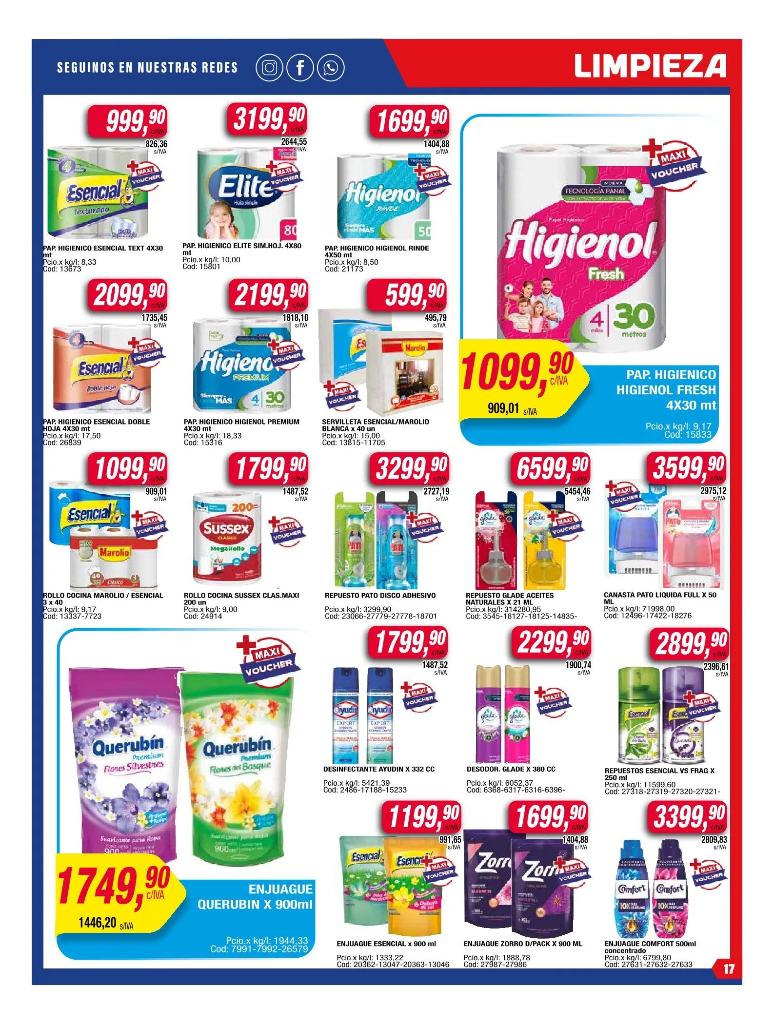 Ofertas de Ofertas Maxiconsumo 16 de junio al 22 de junio 2025 - Página 17 del catálogo