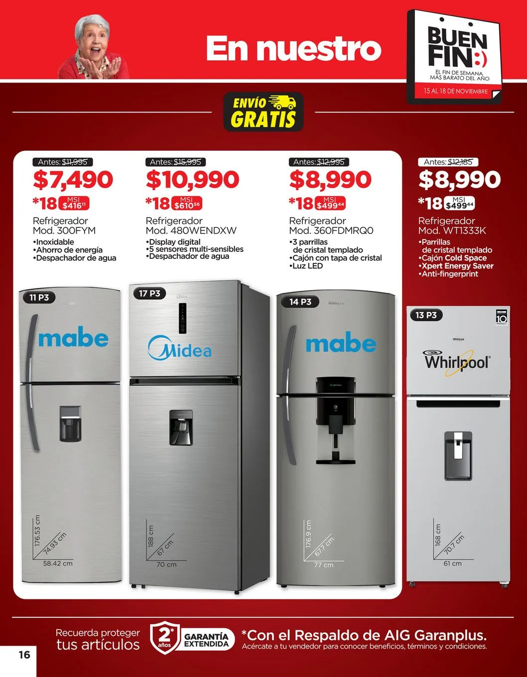 Catálogo de Descuentos en Buen Fin 15 de noviembre al 18 de noviembre 2024 - Pagina 16