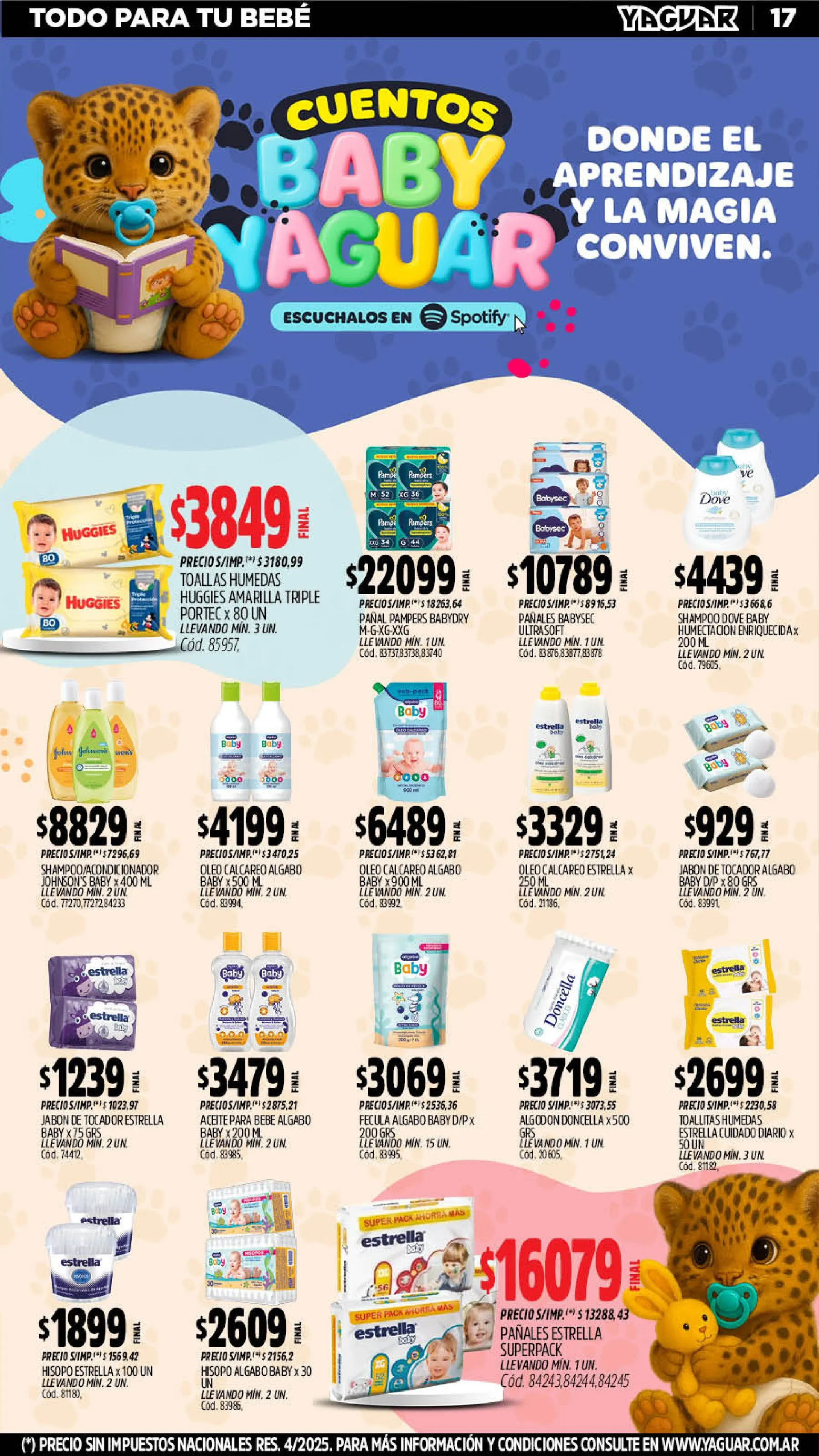 Ofertas de  Yaguar Ofertas 20 de abril al 25 de abril 2026 - Página 17 del catálogo