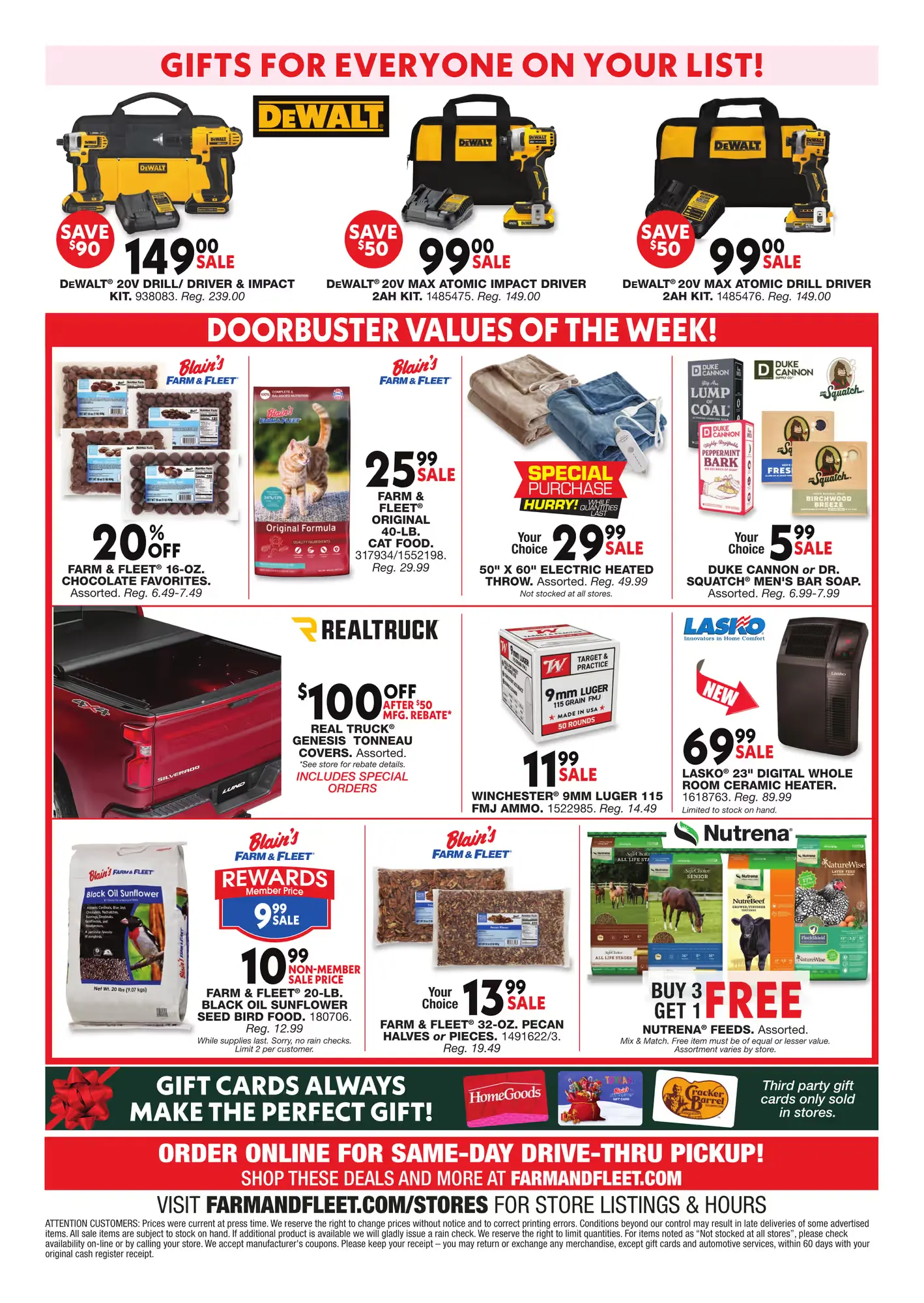 Weekly promotion Blain's Farm & Fleet Sales spanning from December 4 to December 14 2025 - Page 16 for Catalogue 365