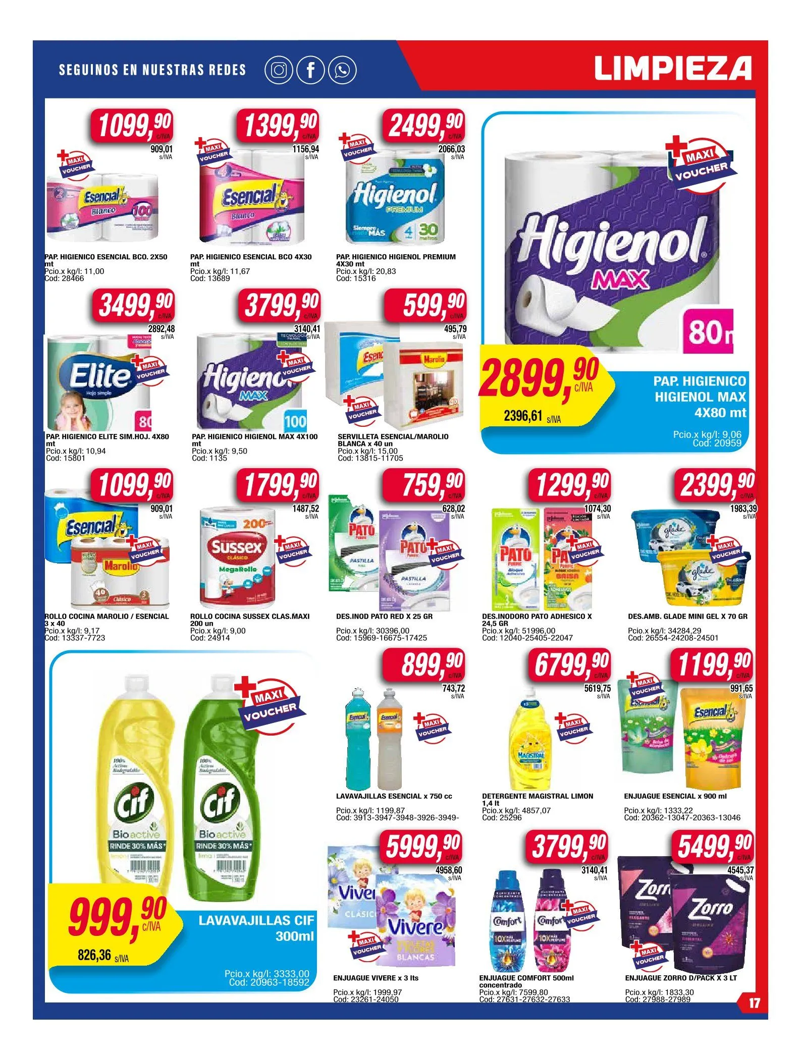 Ofertas de Maxiconsumo Ofertas 5 de mayo al 11 de mayo 2025 - Página 17 del catálogo