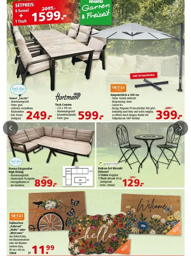 Multi Markt Prospekt von 7. April bis 11. April 2026 - Prospekt seite 17