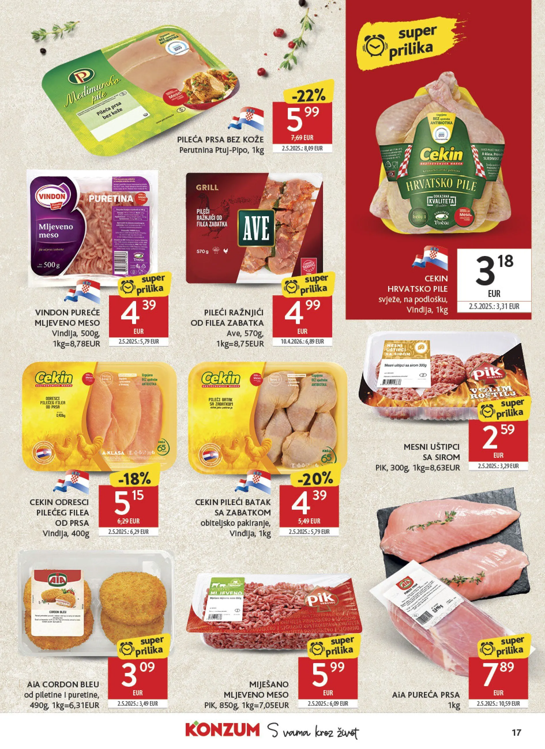 Katalog Konzum od 3. lipnja do 9. lipnja 2026. - Pregled Stranica 17