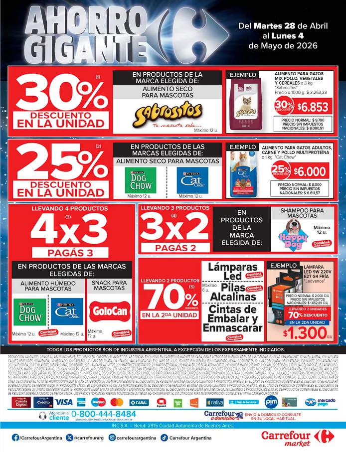 Ofertas de  Ofertas Carrefour Market 28 de abril al 4 de mayo 2026 - Página 17 del catálogo