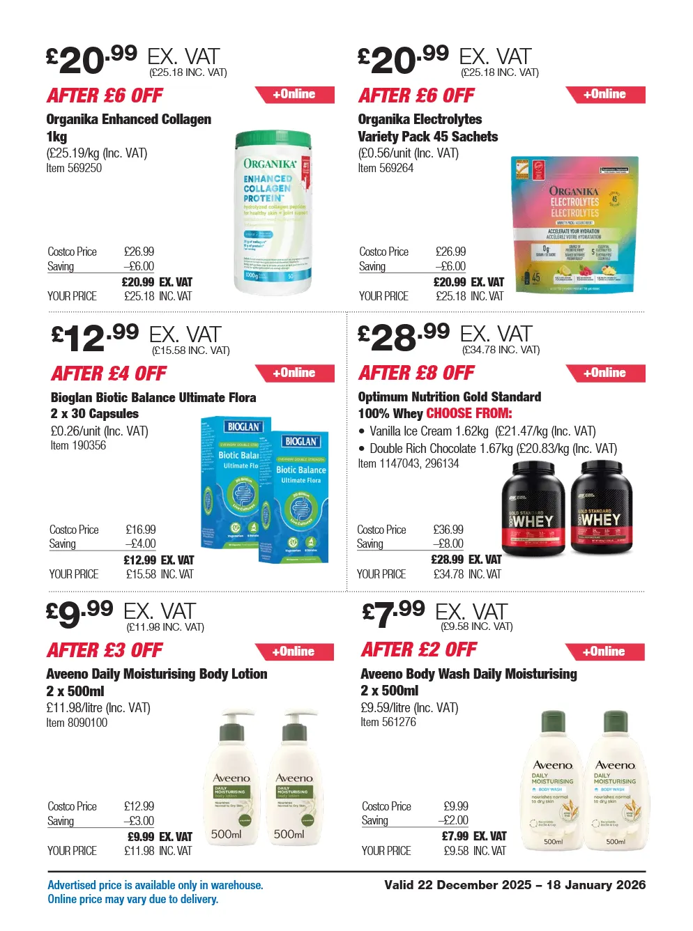 COSTCO Deals from 20 December to 18 January 2026 - Catalogue Page 17