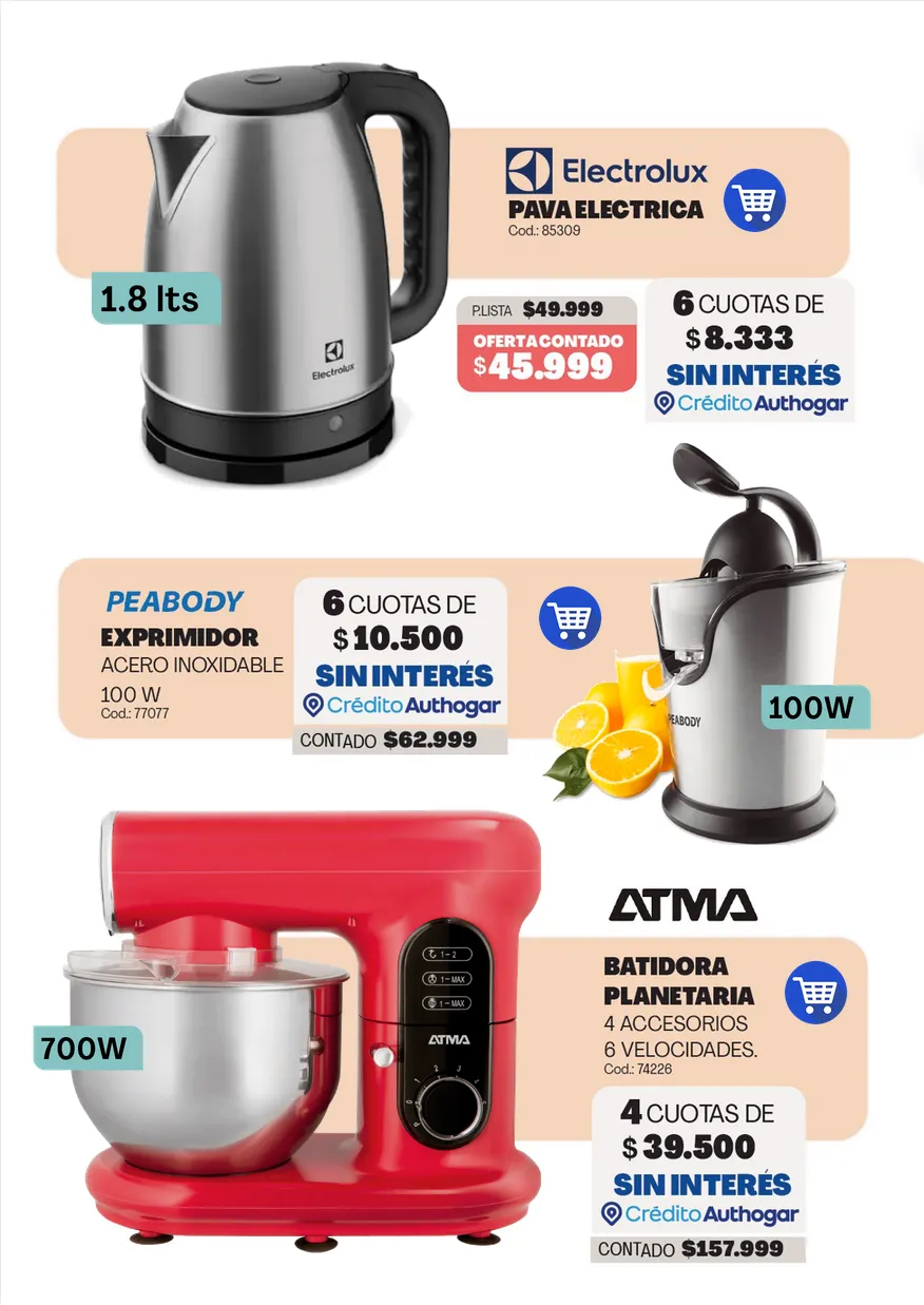 Ofertas de Authogar Ofertas 1 de diciembre al 31 de diciembre 2025 - Página 17 del catálogo
