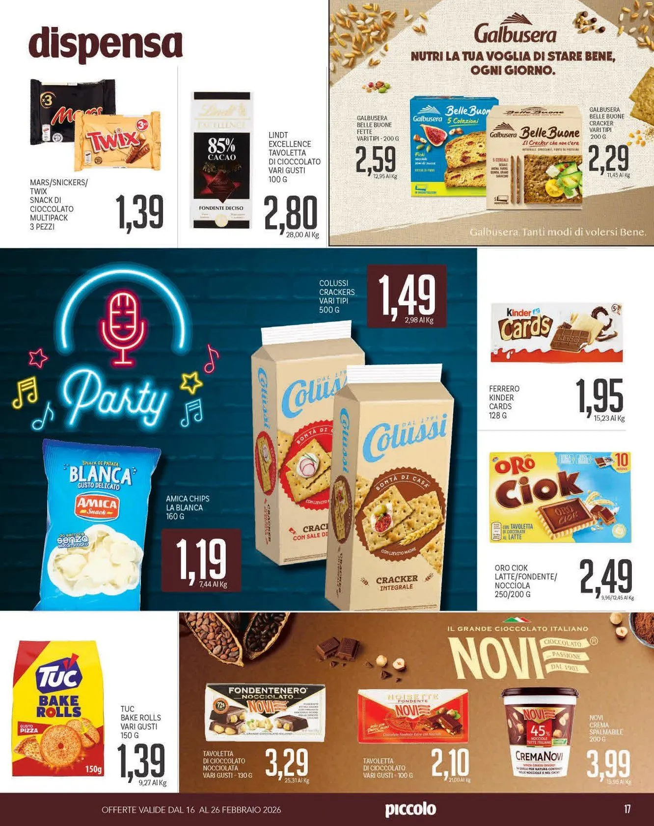 Volantini Piccolo da 16 febbraio a 26 febbraio di 2026 - Pagina del volantino 17