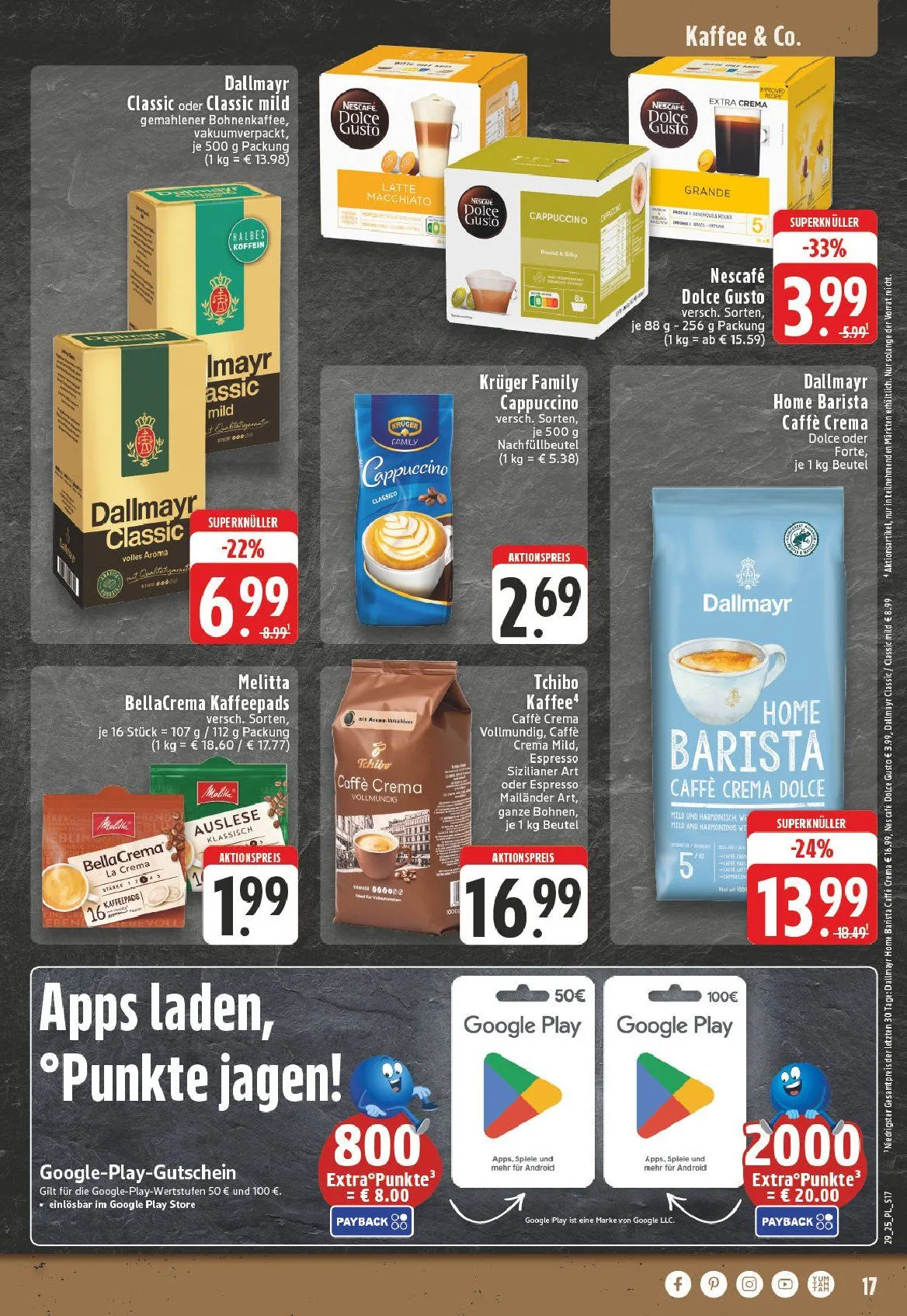 Edeka Prospekte - Aktuelle Angebote von 13. Juli bis 18. Juli 2025 - Prospekt seite 17