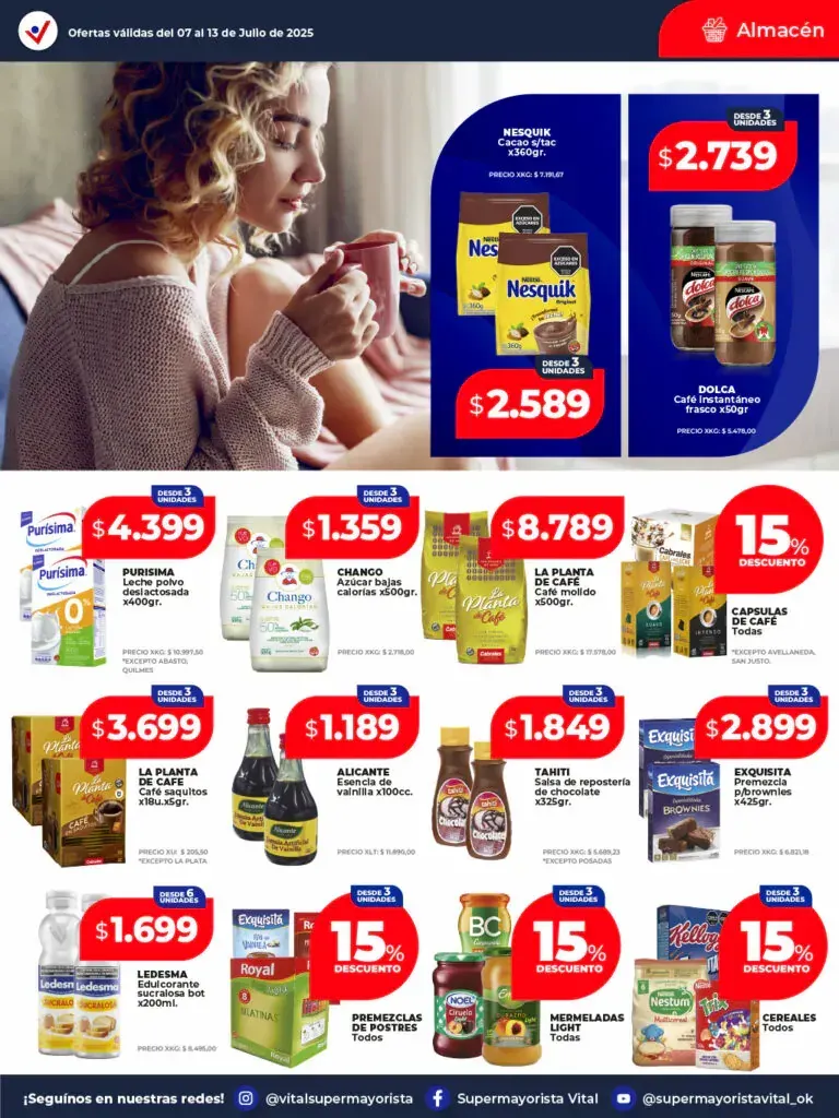 Ofertas de Ofertas Vital 7 de julio al 13 de julio 2025 - Página 18 del catálogo
