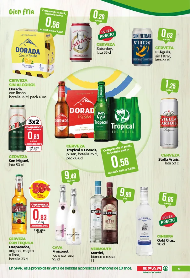 Catálogo de SPAR Gran Canaria Ofertas 26 de junio al 9 de julio 2026 - Página 17