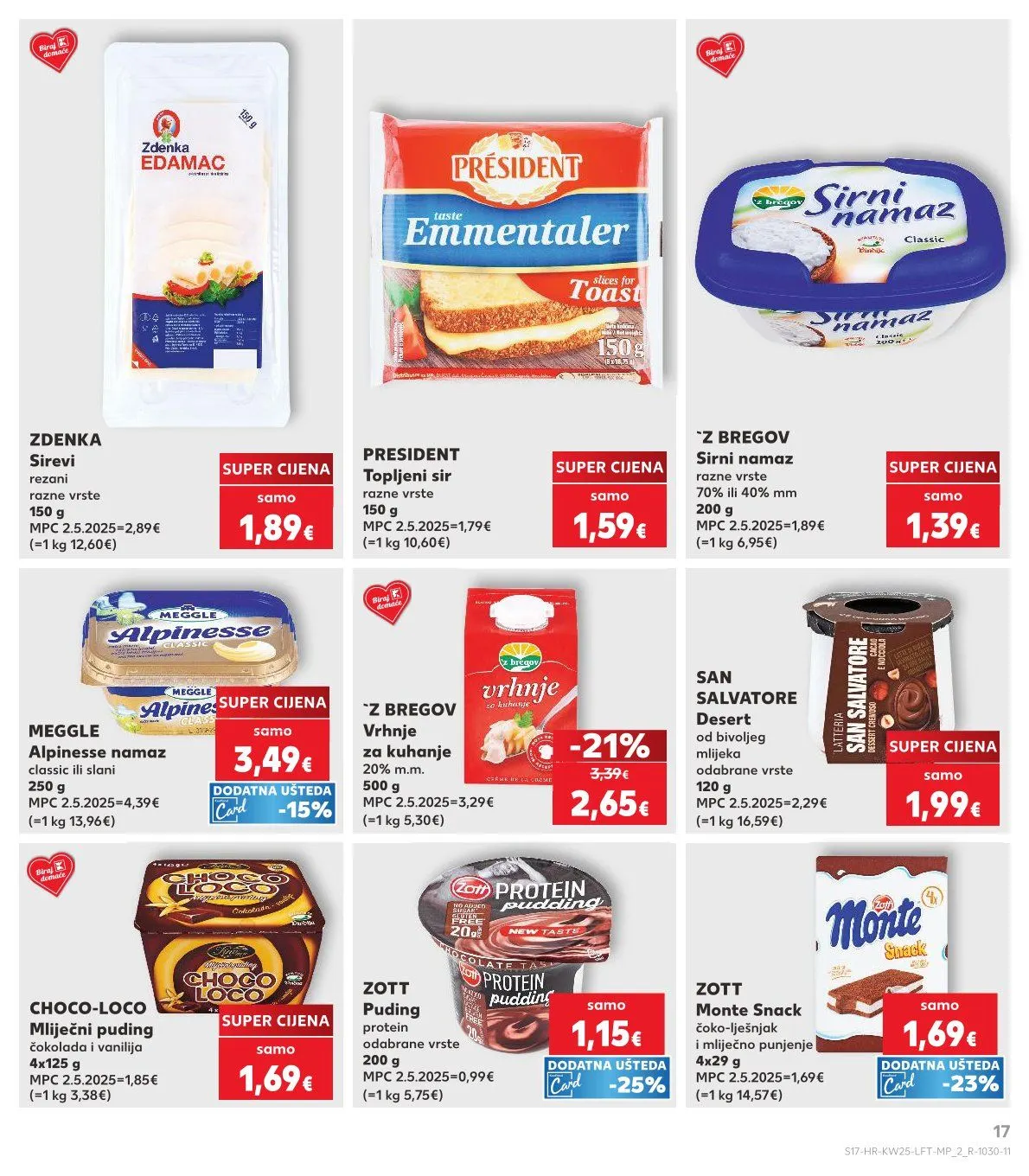 Katalog Kaufland  od 17. lipnja do 23. lipnja 2026. - Pregled Stranica 17