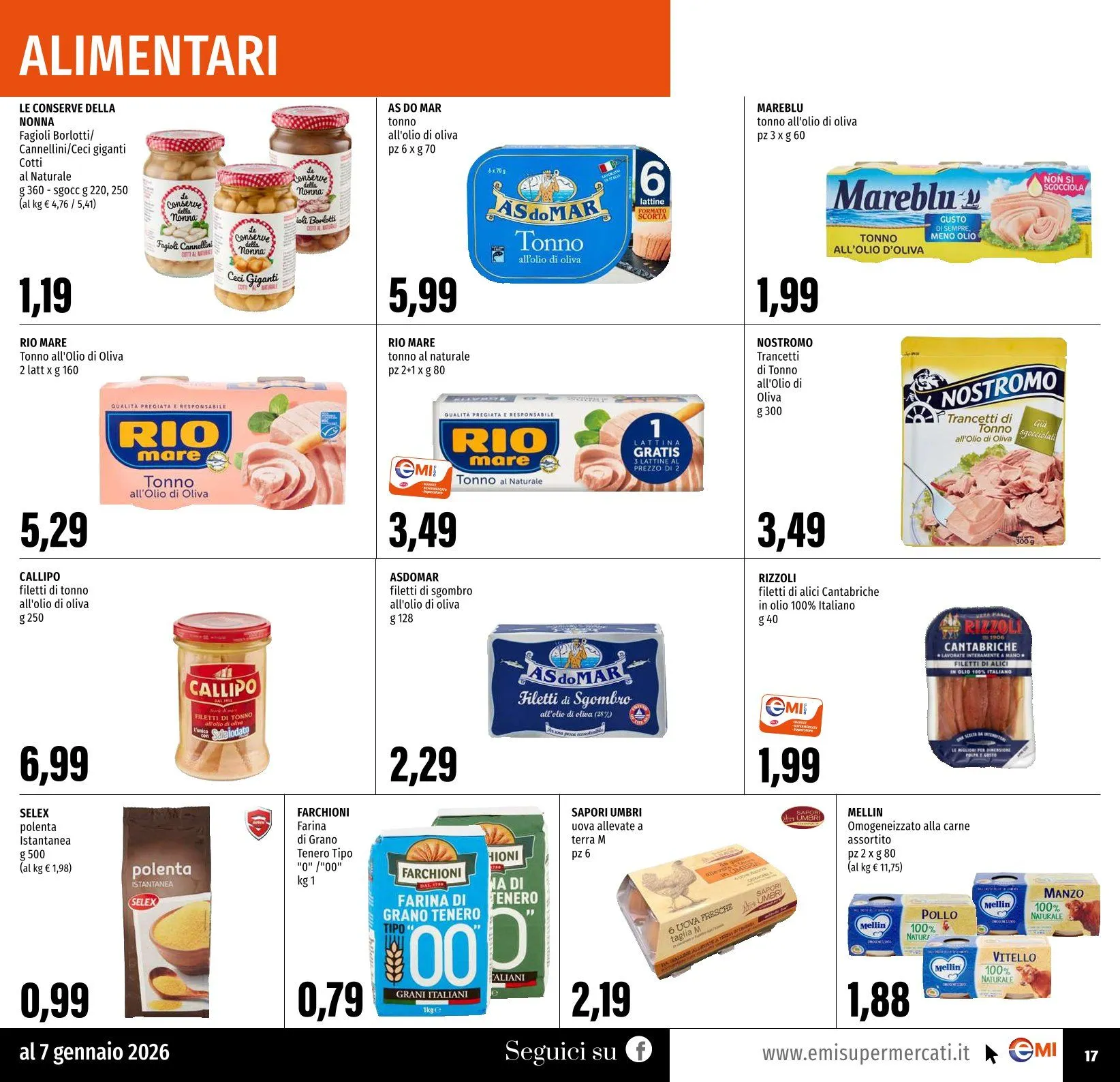 Emi Supermercati Volantino da 26 dicembre a 31 dicembre di 2025 - Pagina del volantino 17