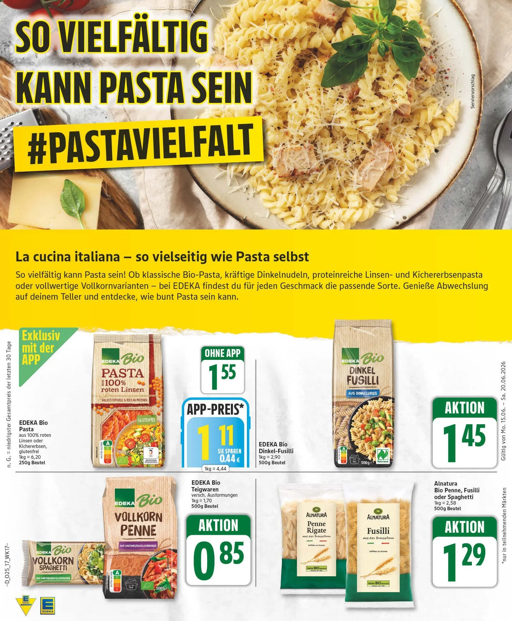 Edeka Prospekte von 15. Juni bis 20. Juni 2026 - Prospekt seite 17