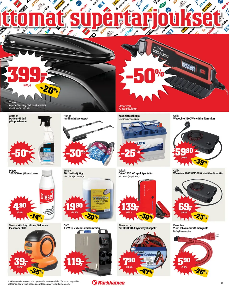 Kaupan Kärkkäinen Tarjoukset voimassa alkaen 4. maaliskuuta - 17. maaliskuuta 2026 - Tarjouslehti sivu 17