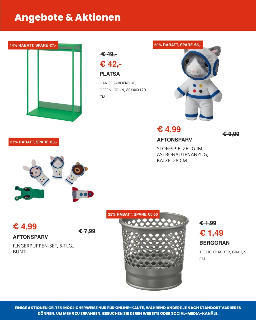IKEA von 28. Mai bis 16. Juni 2026 - Flugblätt seite 17
