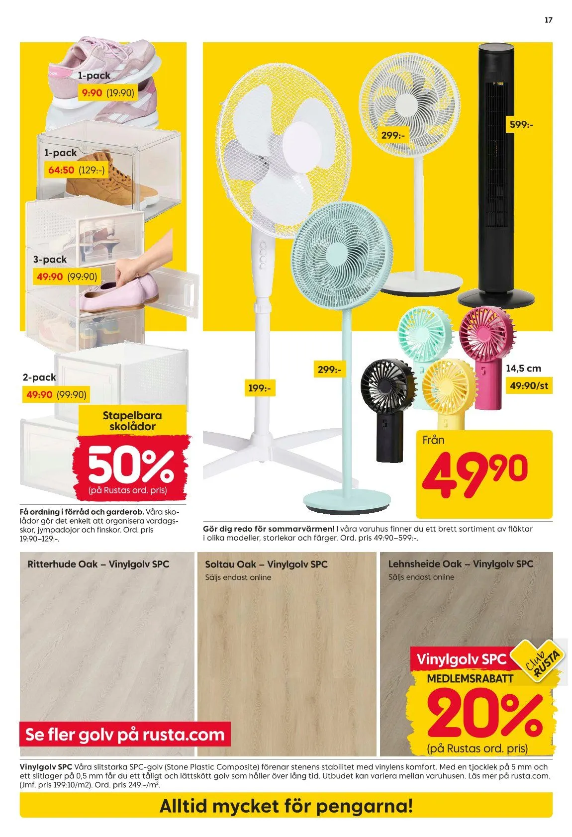 Senaste Rusta erbjudanden från 4 maj till 10 maj 2026 - Reklamblad sidor 17