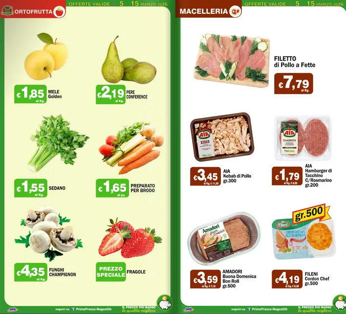  Volantini Primo Prezzo da 5 marzo a 11 marzo di 2026 - Pagina del volantino 17