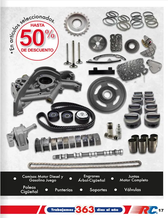 Catálogo de Refaccionaria California Ofertas 1 de diciembre al 31 de diciembre 2025 - Pagina 17