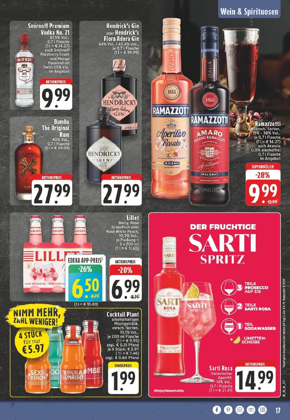 Edeka Angebote von 7. Juli bis 12. Juli 2025 - Prospekt seite 17