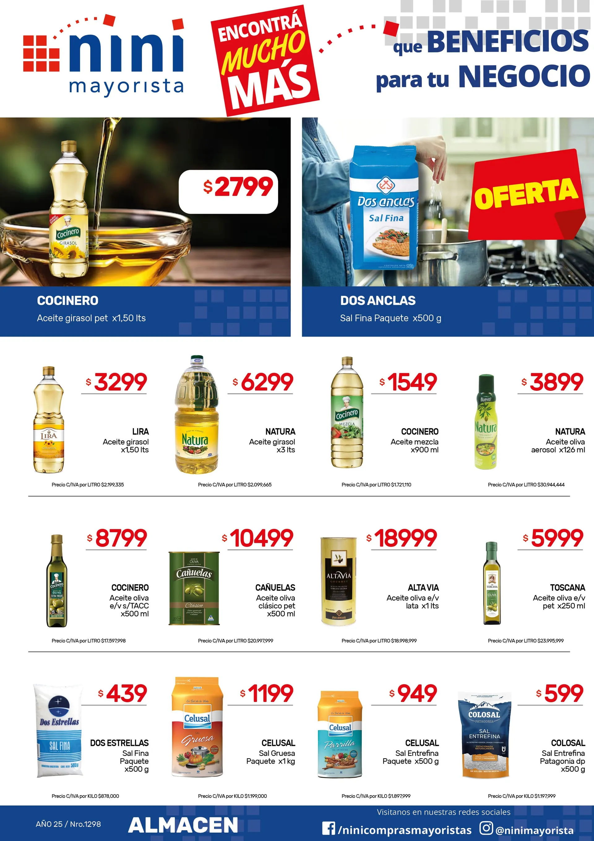 Ofertas de Nini Mayorista 10 de marzo al 16 de marzo 2025 - Página 17 del catálogo