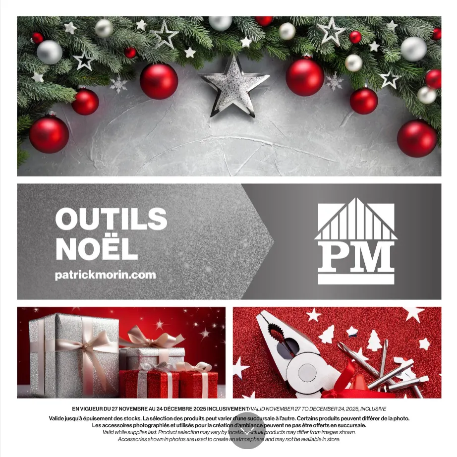 Patrick Morin Sales from November 27 to December 24 2025 - flyer page 17