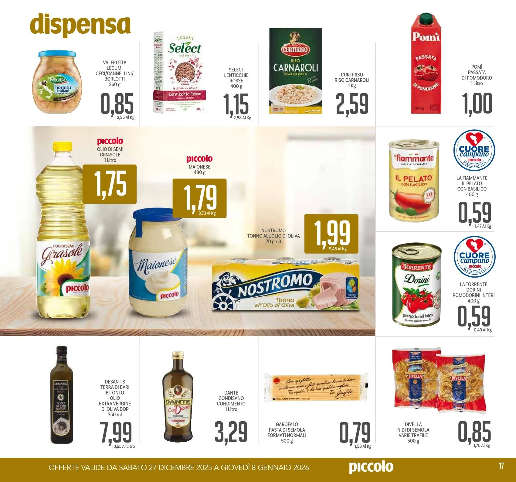 }Volantini Piccolo da 27 dicembre a 8 gennaio di 2026 - Pagina del volantino 17