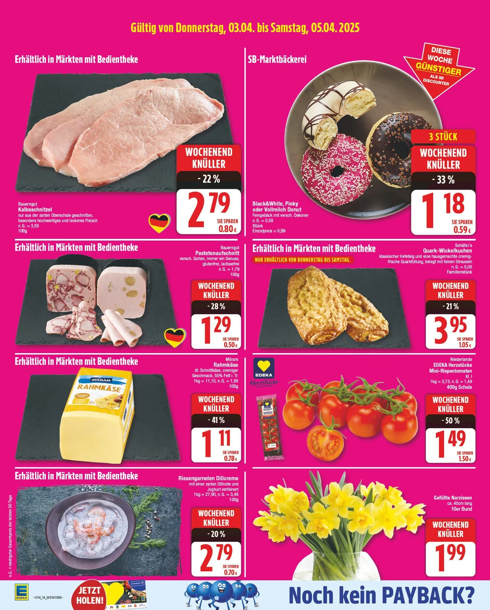 Edeka Prospekt von 31. März bis 5. April 2025 - Prospekt seite 16