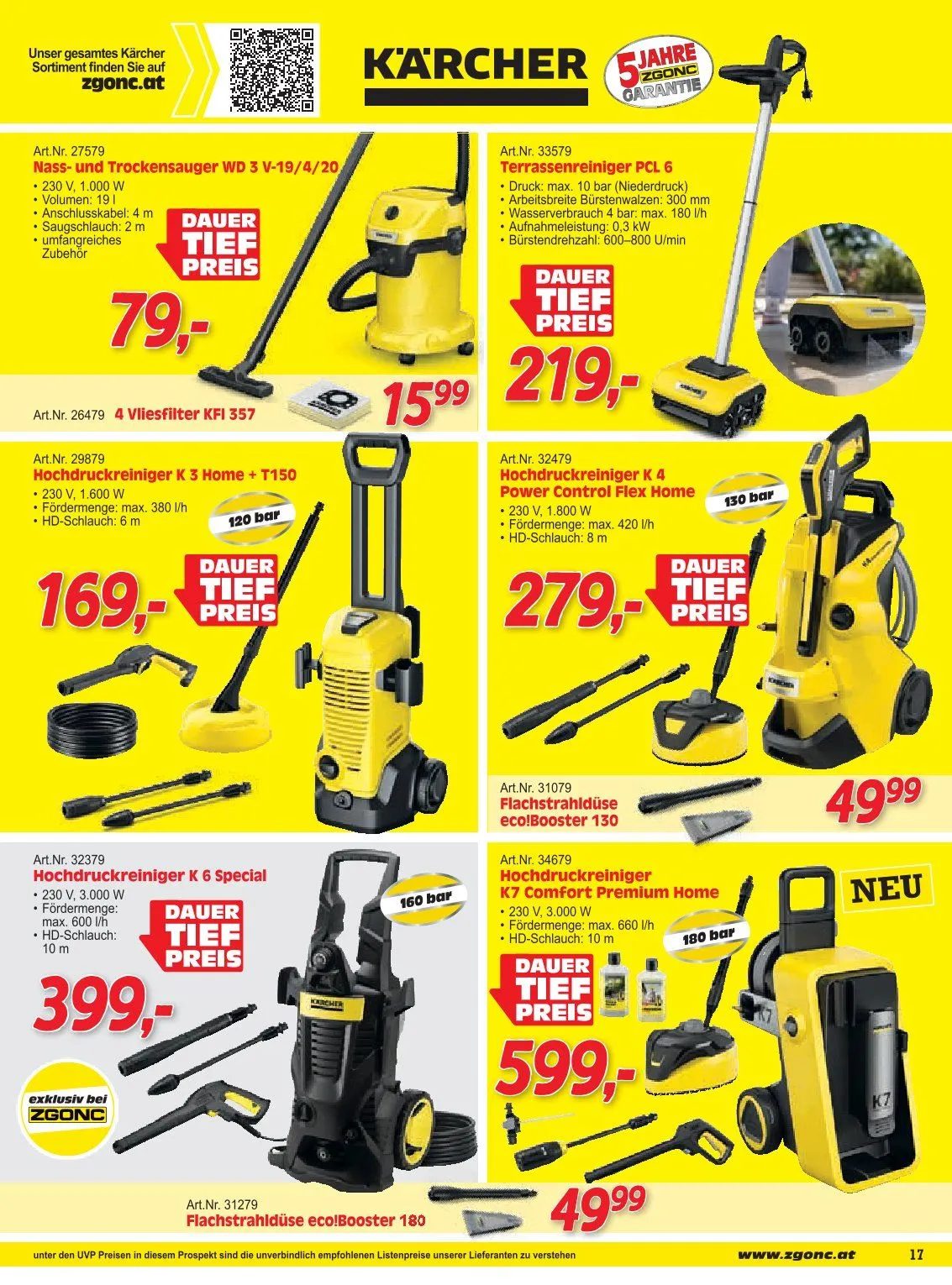 Zgonc Prospekte  von 13. April bis 27. April 2026 - Flugblätt seite  17