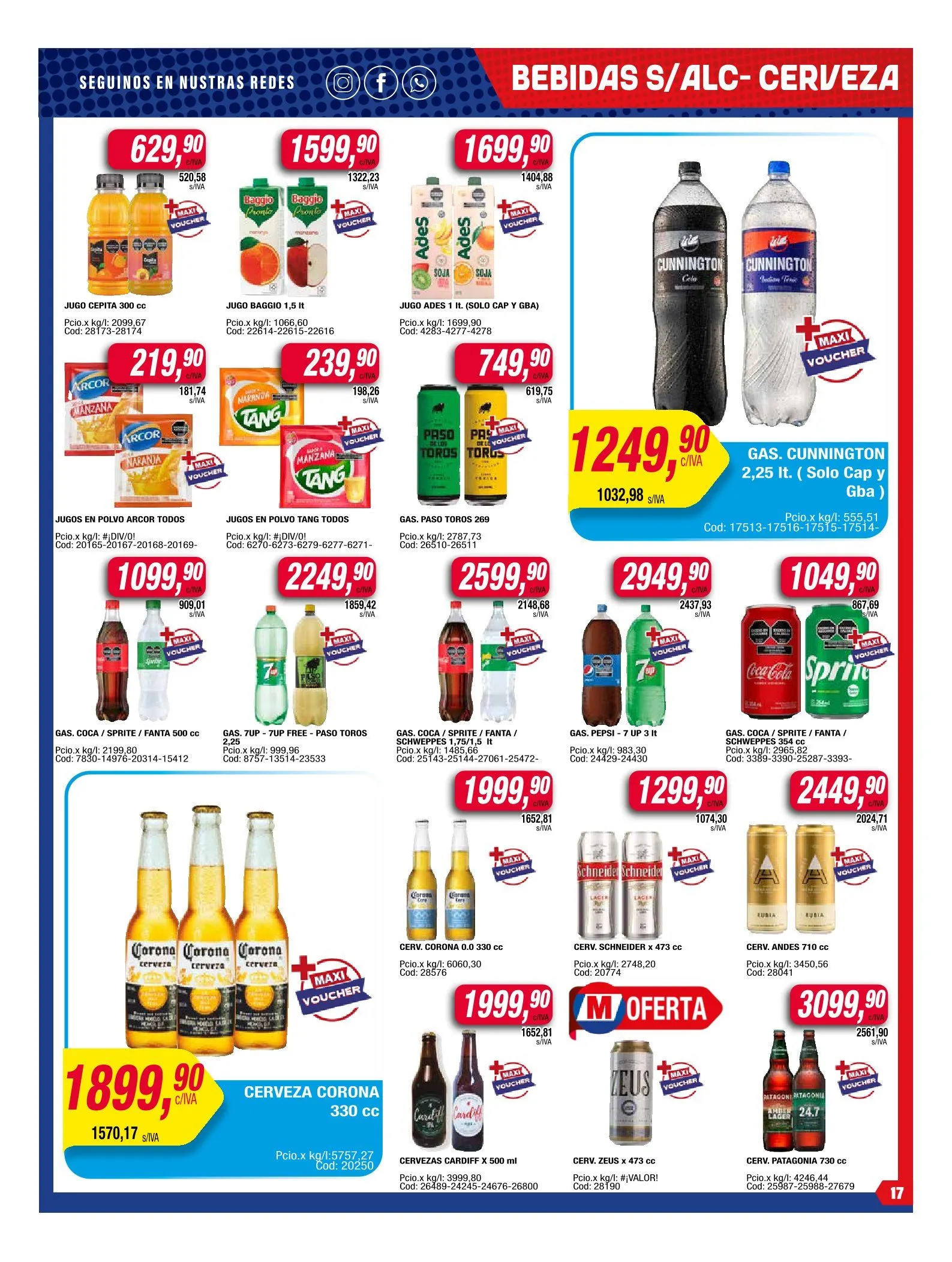 Ofertas de Ofertas Maxiconsumo 21 de julio al 27 de julio 2025 - Página 17 del catálogo