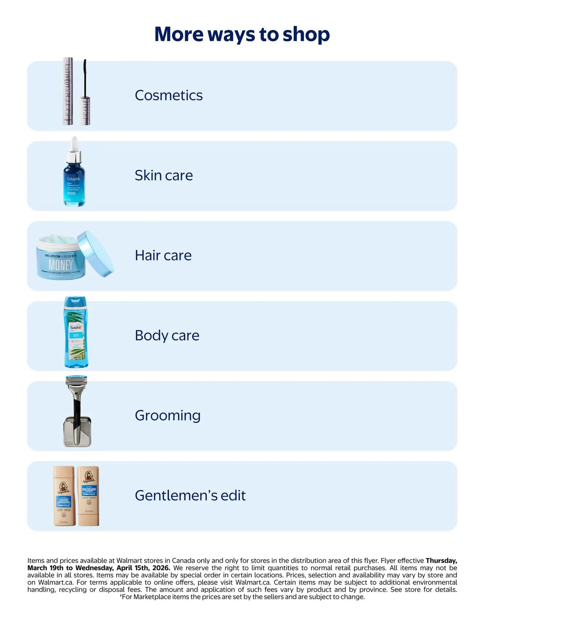  Walmart flyers from April 2 to April 15 2026 - flyer page 17