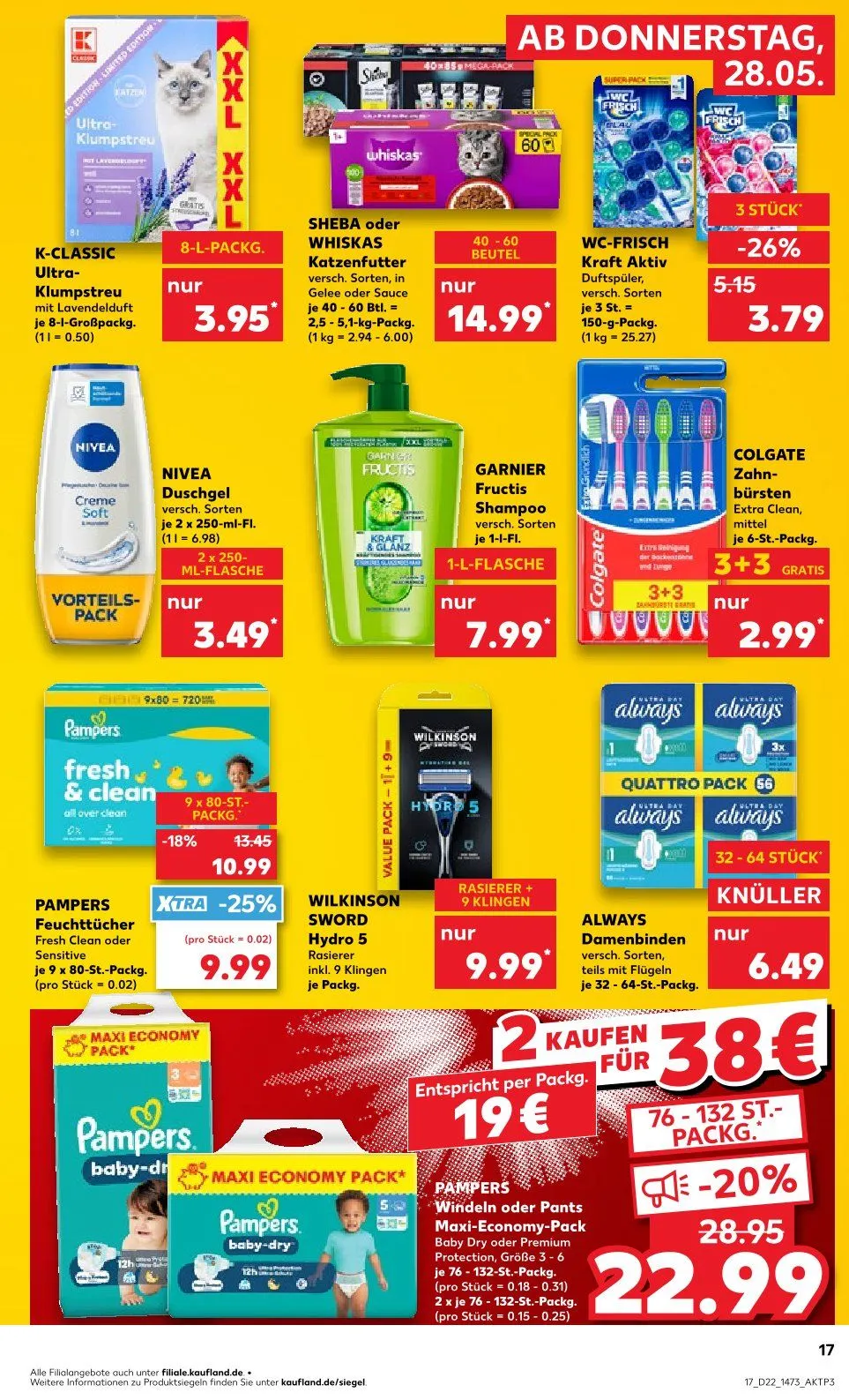 Kaufland Prospekte von 28. Mai bis 3. Juni 2026 - Prospekt seite 17