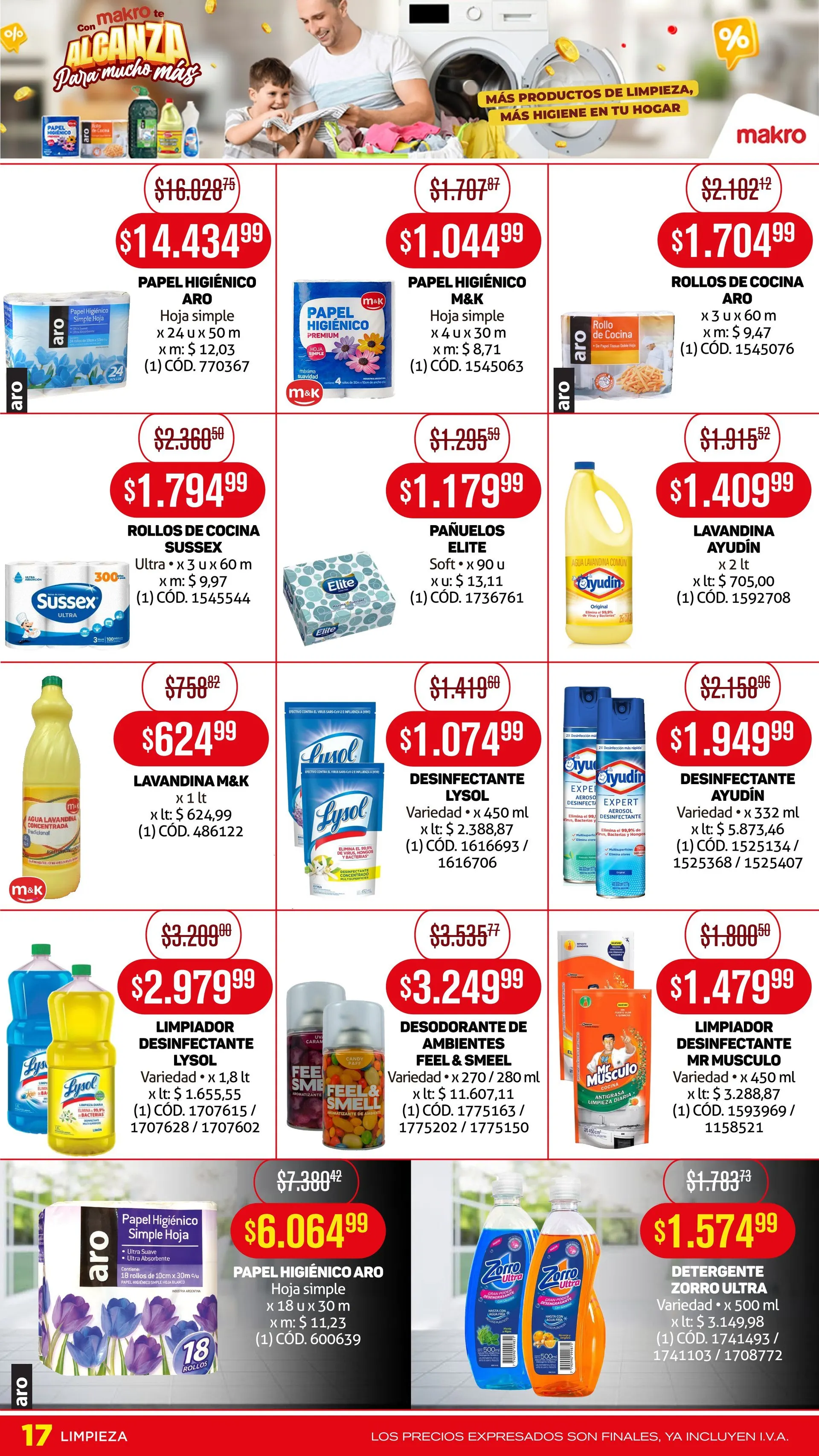 Ofertas de Makro Oferta de Folletos 31 de octubre al 6 de noviembre 2024 - Página 17 del catálogo