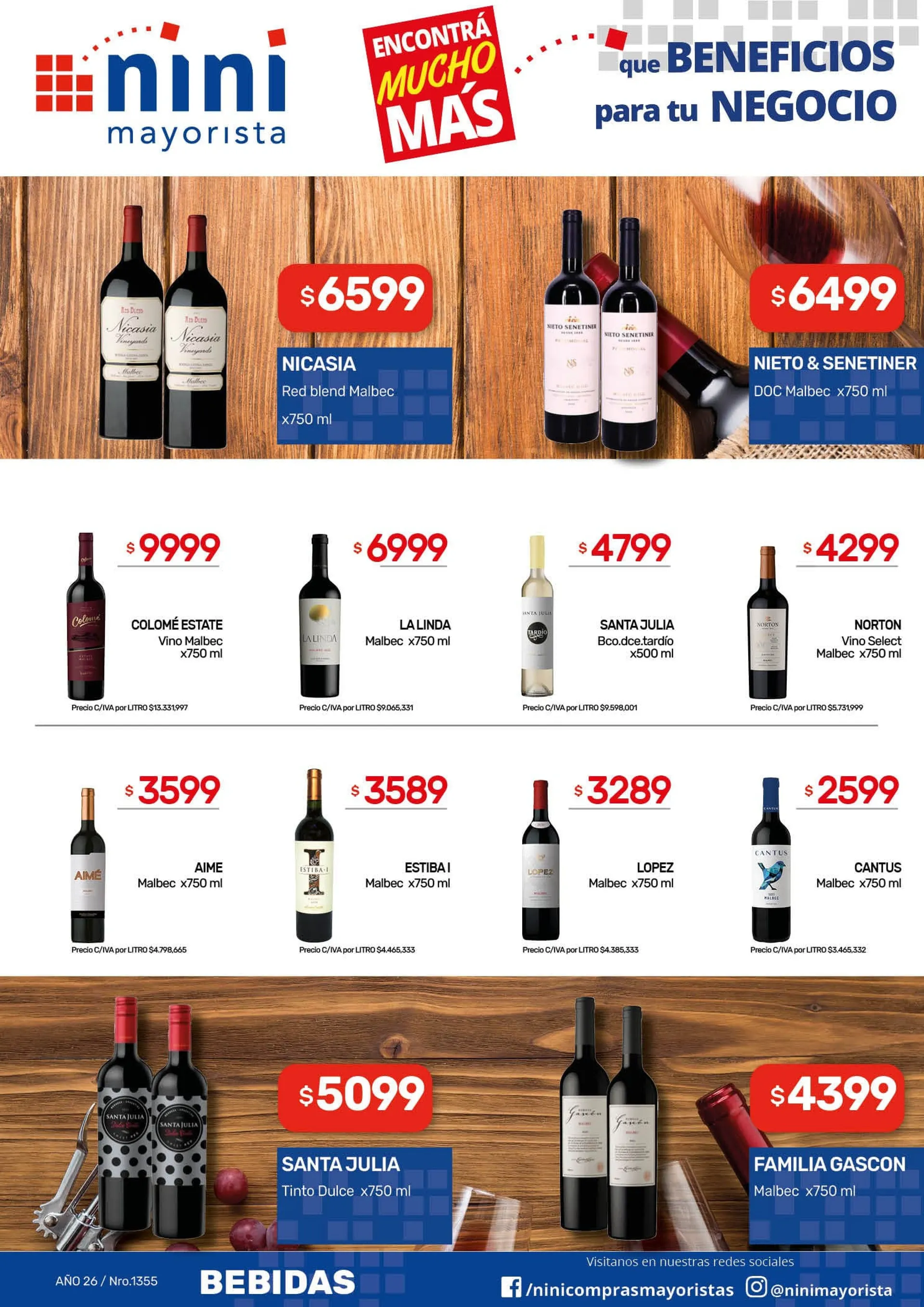 Ofertas de Nini Mayorista Ofertas 17 de abril al 19 de abril 2026 - Página 17 del catálogo