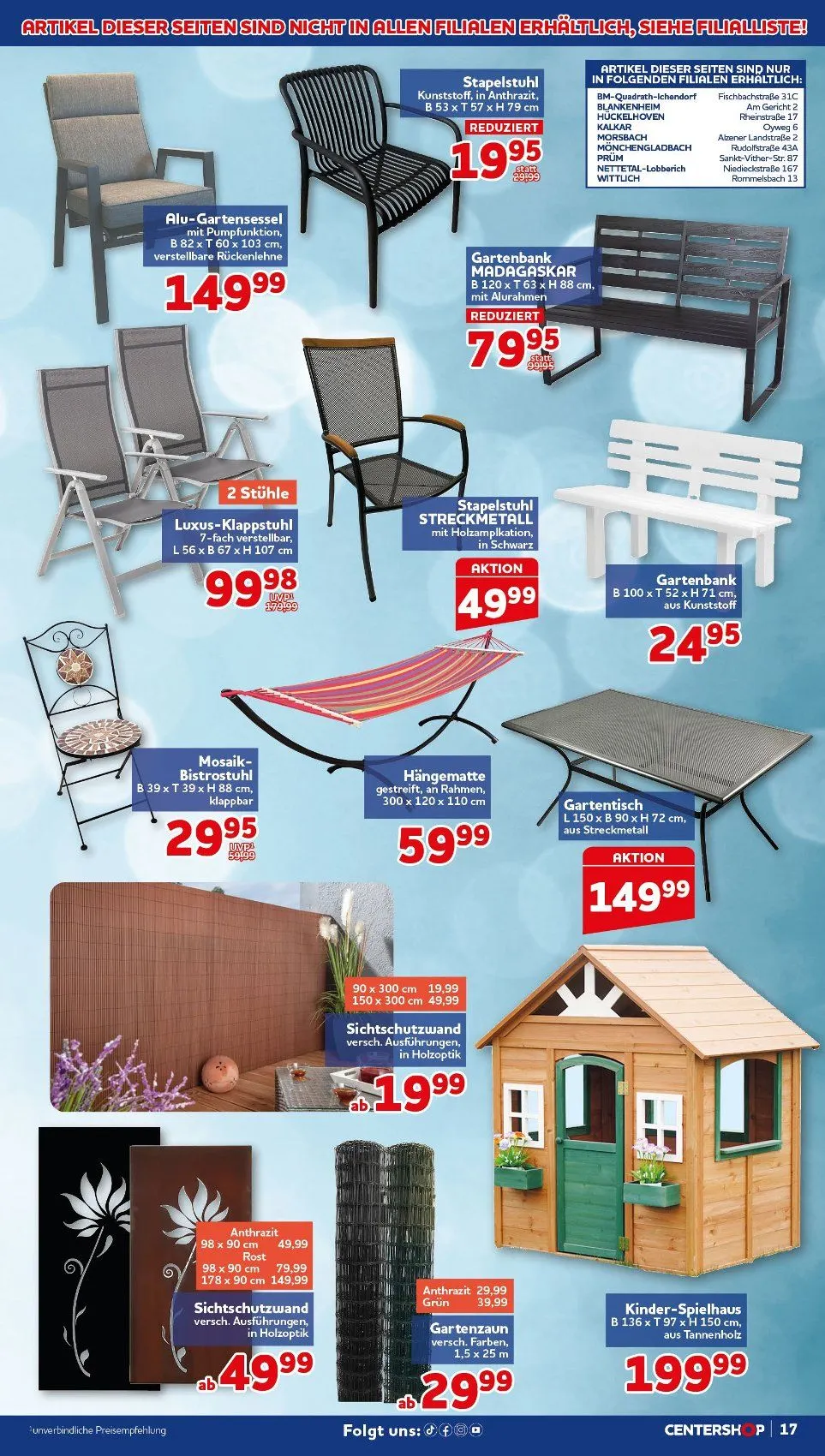 CENTERSHOP Angebote von 15. Juni bis 20. Juni 2026 - Prospekt seite 17