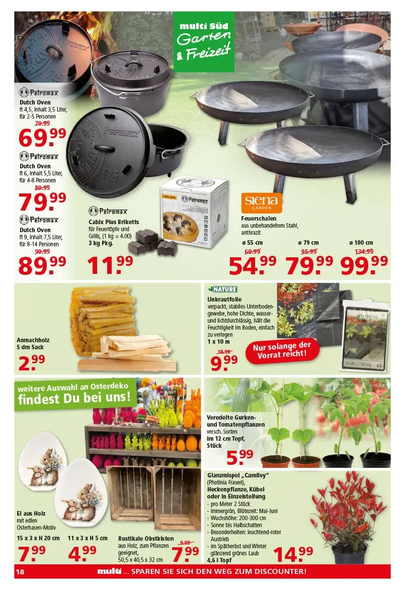 DE - Multi Markt Angebote von 7. April bis 12. April 2025 - Prospekt seite 18