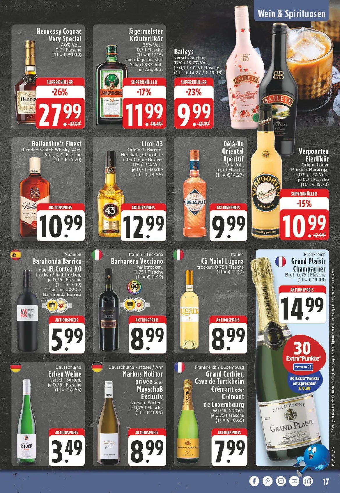 Edeka Prospekt von 7. April bis 12. April 2025 - Prospekt seite 17