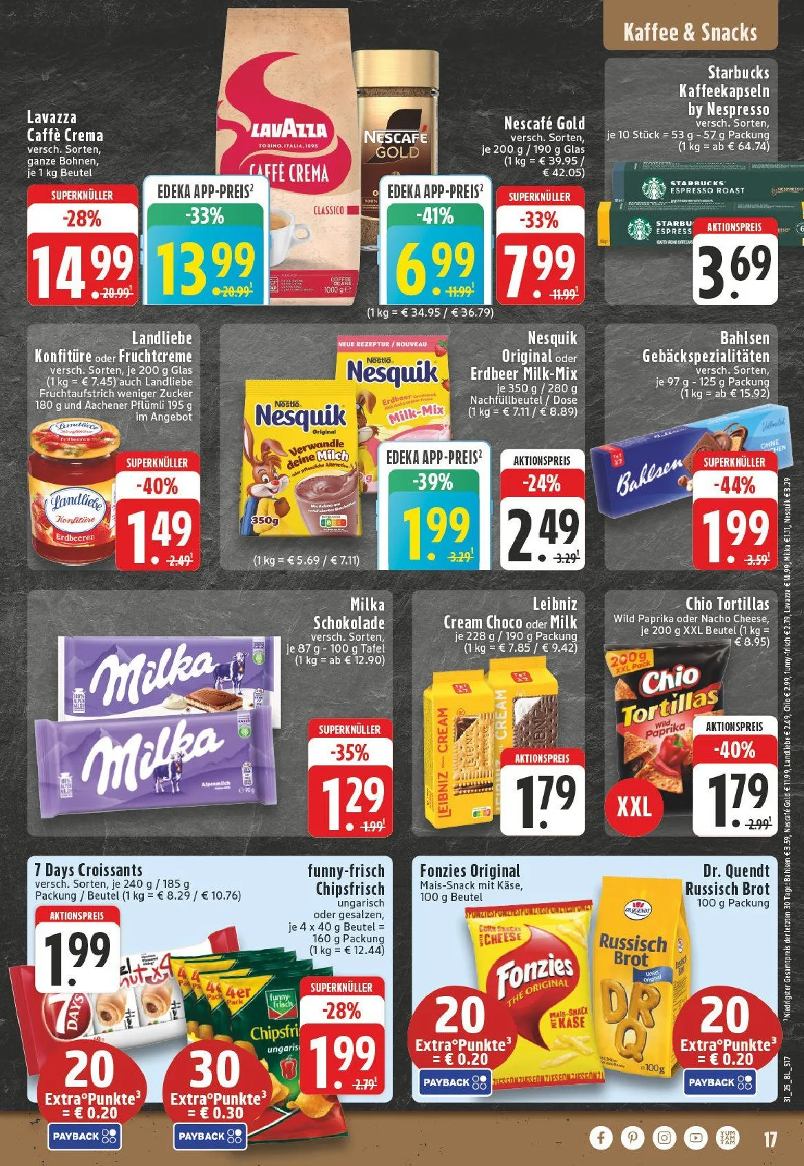 Edeka Prospekte von 28. Juli bis 2. August 2025 - Prospekt seite 17
