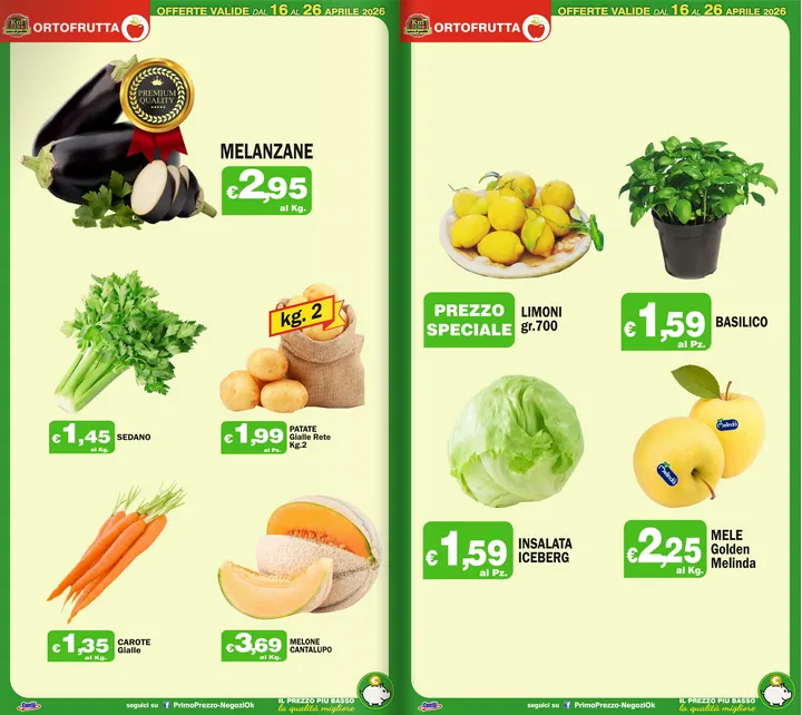 Volantini Primo Prezzo da 16 aprile a 26 aprile di 2026 - Pagina del volantino 17