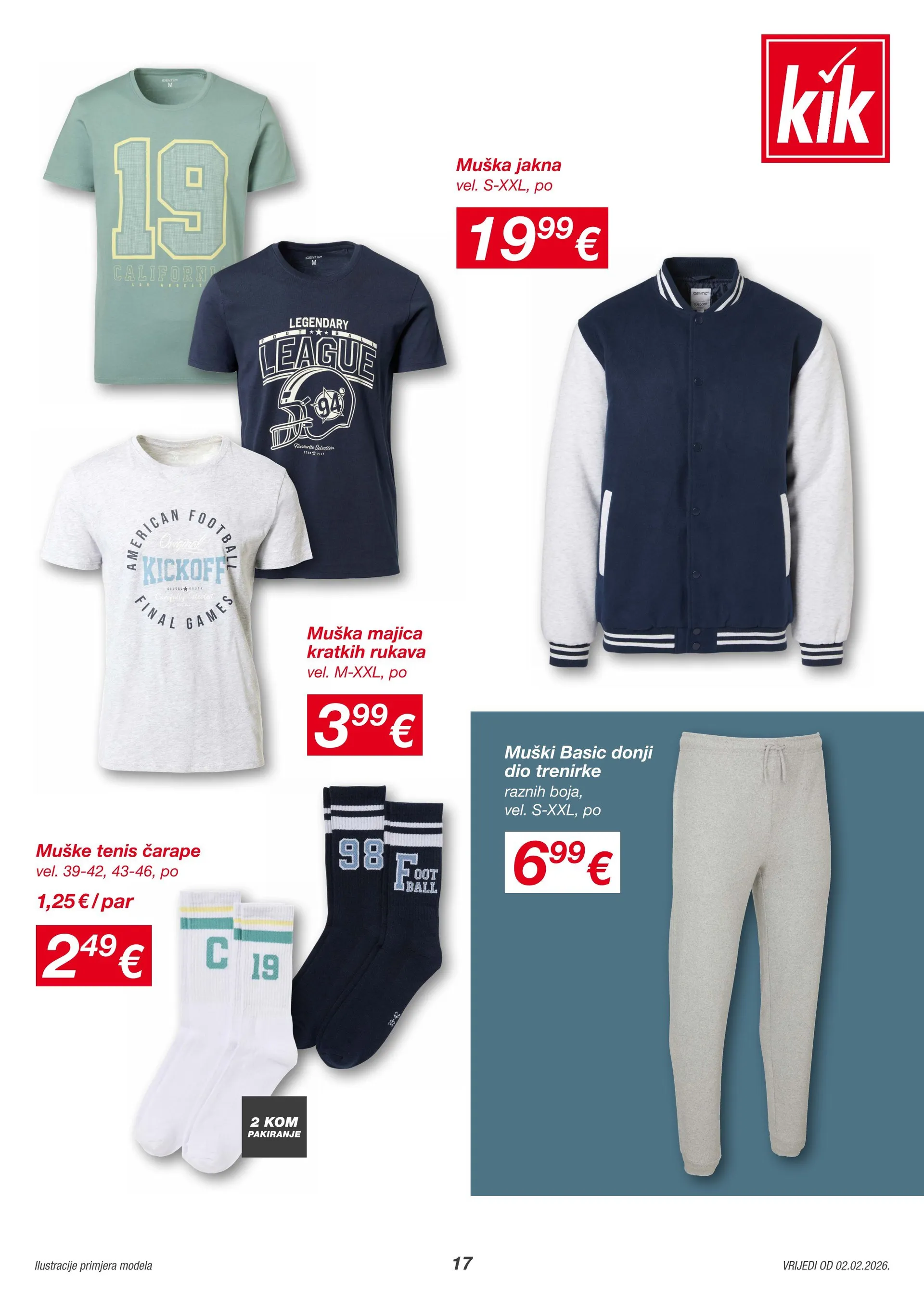 Katalog Najnovije ponude trgovine Kik od 30. siječnja do 28. veljače 2026. - Pregled Stranica 17