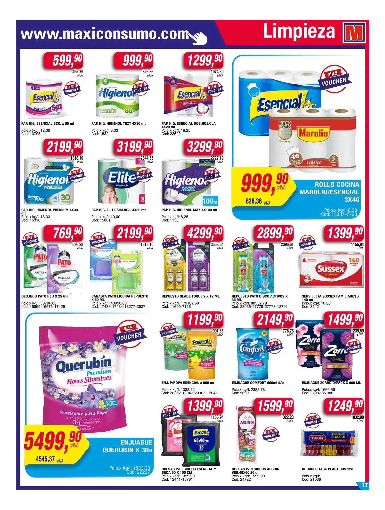 Ofertas de Maxiconsumo Ofertas 30 de octubre al 3 de noviembre 2024 - Página 17 del catálogo