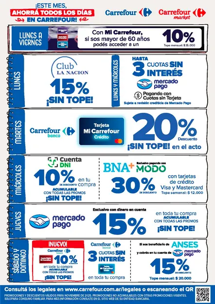 Ofertas de Ofertas Carrefour Market 3 de noviembre al 12 de noviembre 2025 - Página 17 del catálogo