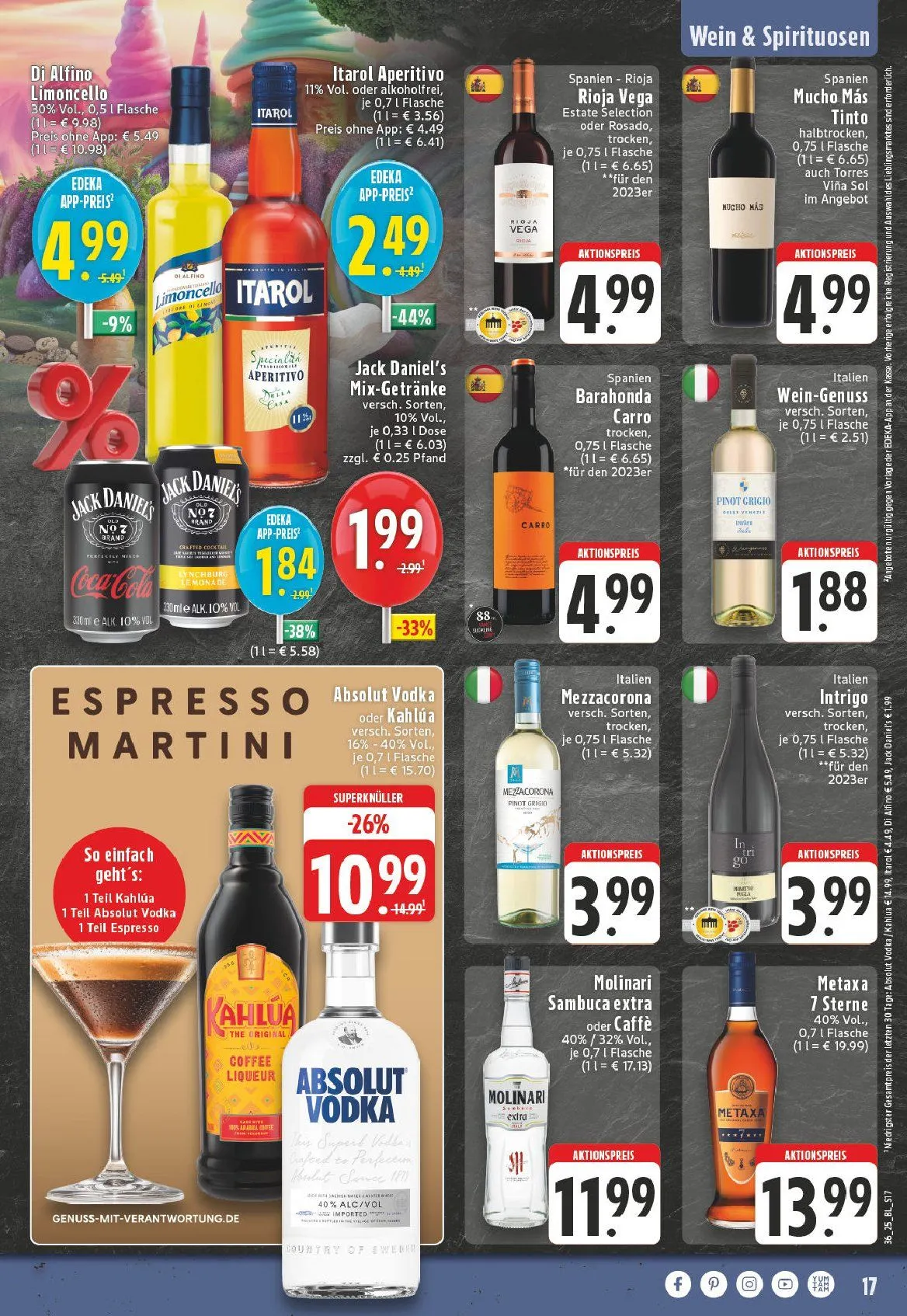 Edeka Prospekte von 1. September bis 6. September 2025 - Prospekt seite 17