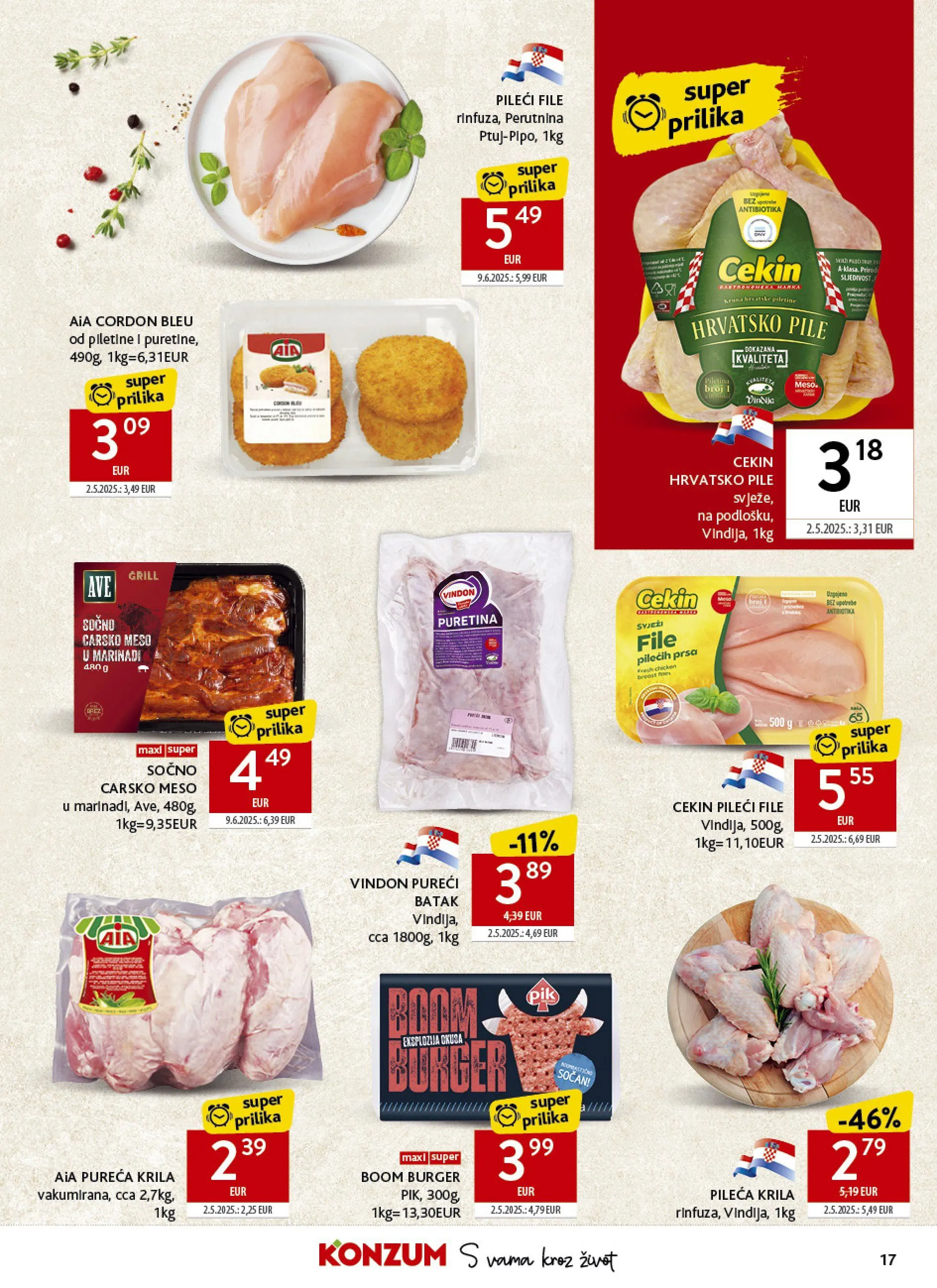 Katalog KONZUM od 17. lipnja do 23. lipnja 2026. - Pregled Stranica 17