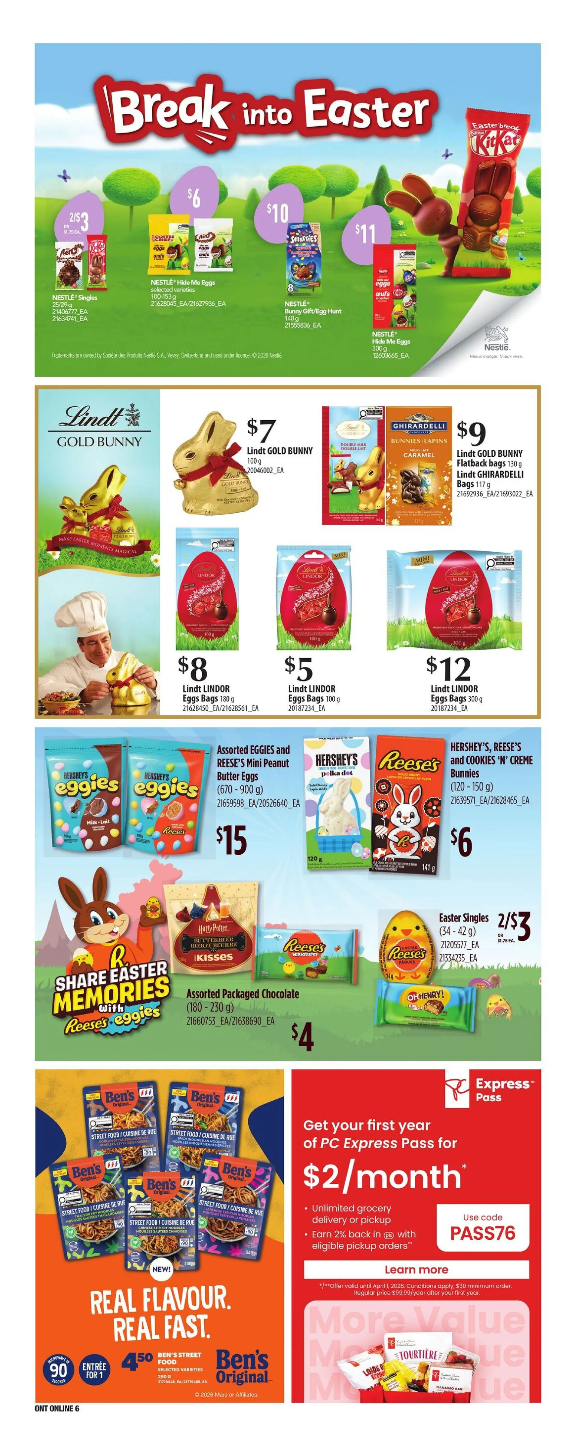 Independent Sales from March 26 to April 1 2026 - flyer page 17