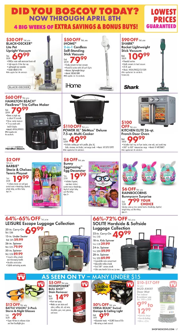 Weekly ad Boscov's Sales from March 26 to April 1 2026 - Page 17