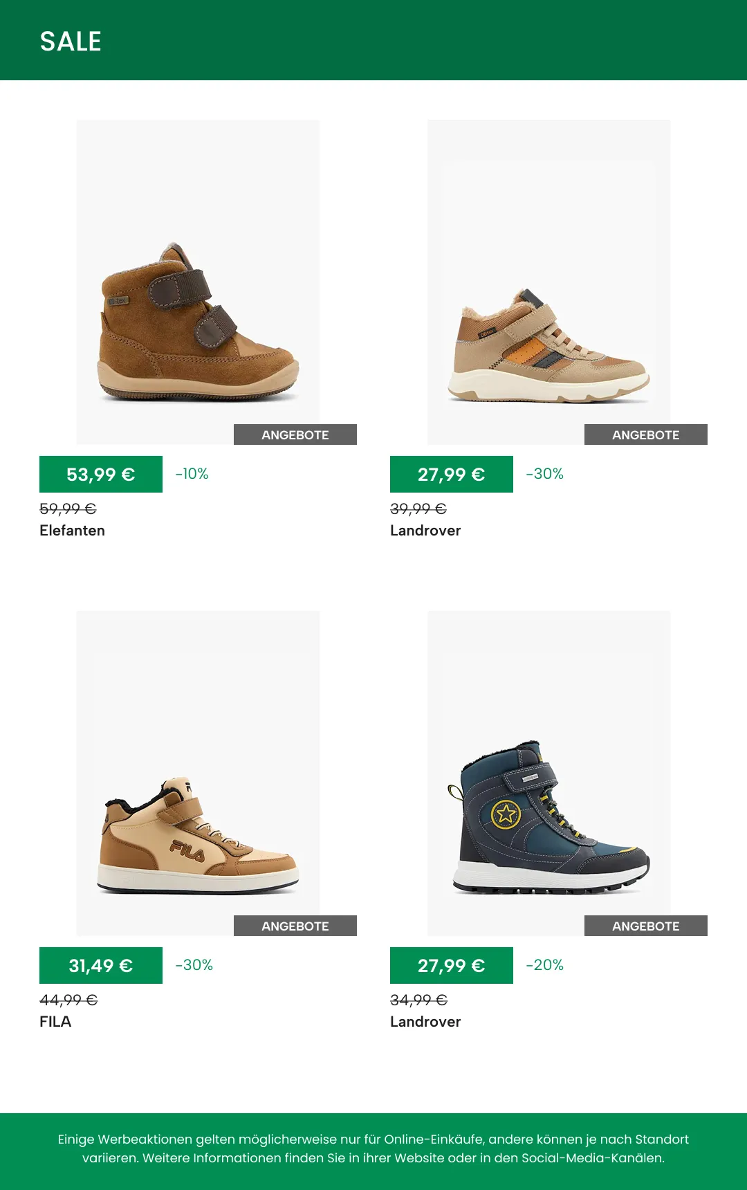  Deichmann Angebote von 17. Dezember bis 6. Januar 2026 - Prospekt seite 17